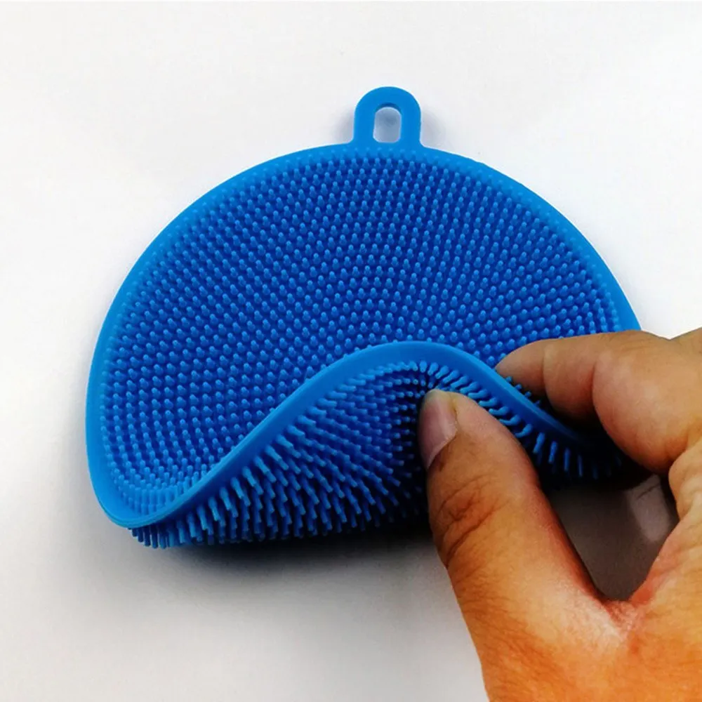 

Home Multi-Purpose Dishwashing Cleaning Cloth Vegetables Fruits Brush Dish Towel Washing Rags Kitchen Tool Kitchenware Dishcloth