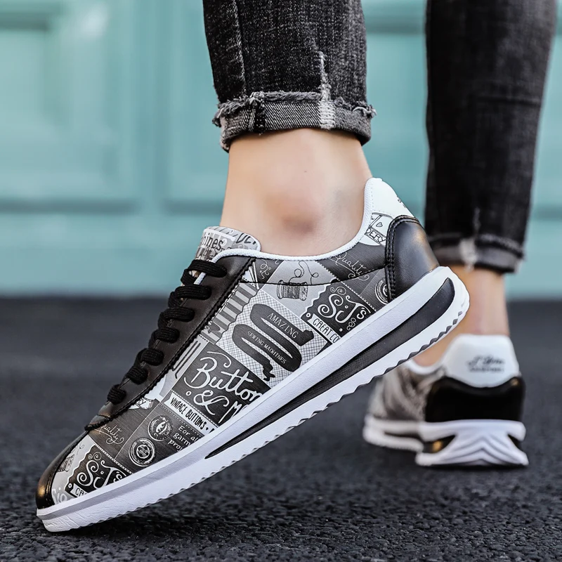 

Fashionable Sports Shoes Casual Shoes Men Fashion Black Sneakers Sport Men's For Leisure Light Breathable Stylish Trend