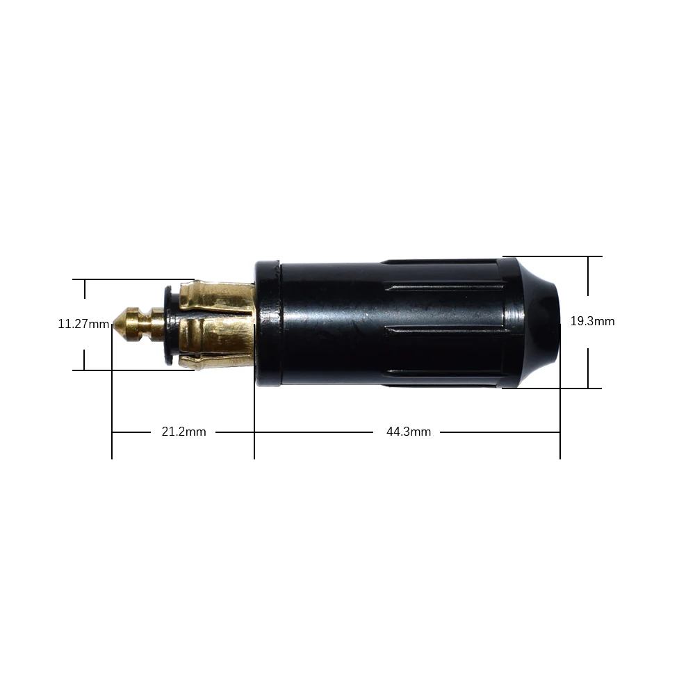 3 шт./2 шт. DIY DIN Hella штепсельная вилка Powerlet Европейского типа 12 В разъем адаптера