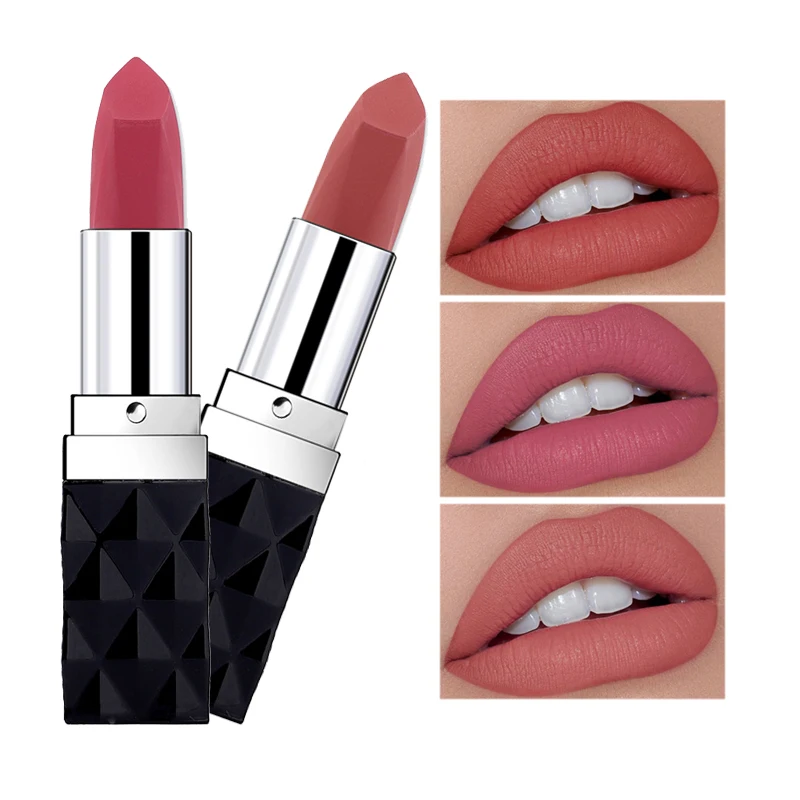 Женская водостойкая матовая губная помада Корейская Увлажняющая красная