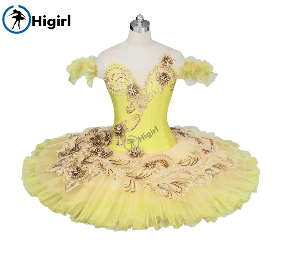 

yellow ballet tutu adult,professional classical ballet tutus for girls,girls performing ballet tutu dance yellow BT9024
