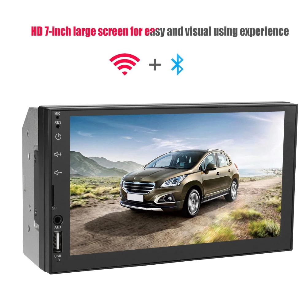 Автомобильный мультимедийный mp5-плеер стерео-система 7 дюймов с разъемом USB/TF/AUX/FM