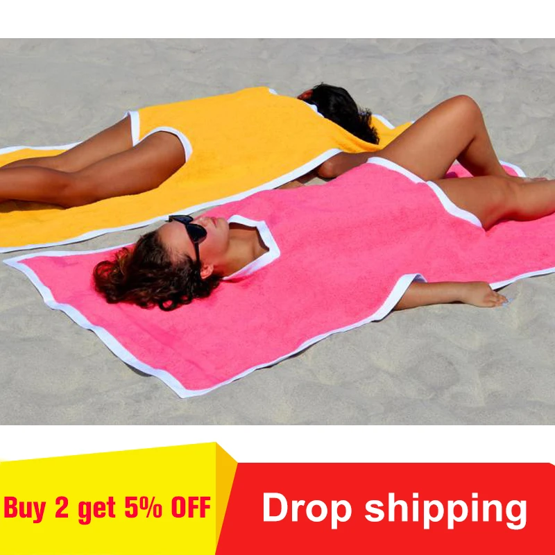 Пляжное полотенце летние аксессуары для плавания пляжное и купальный костюм