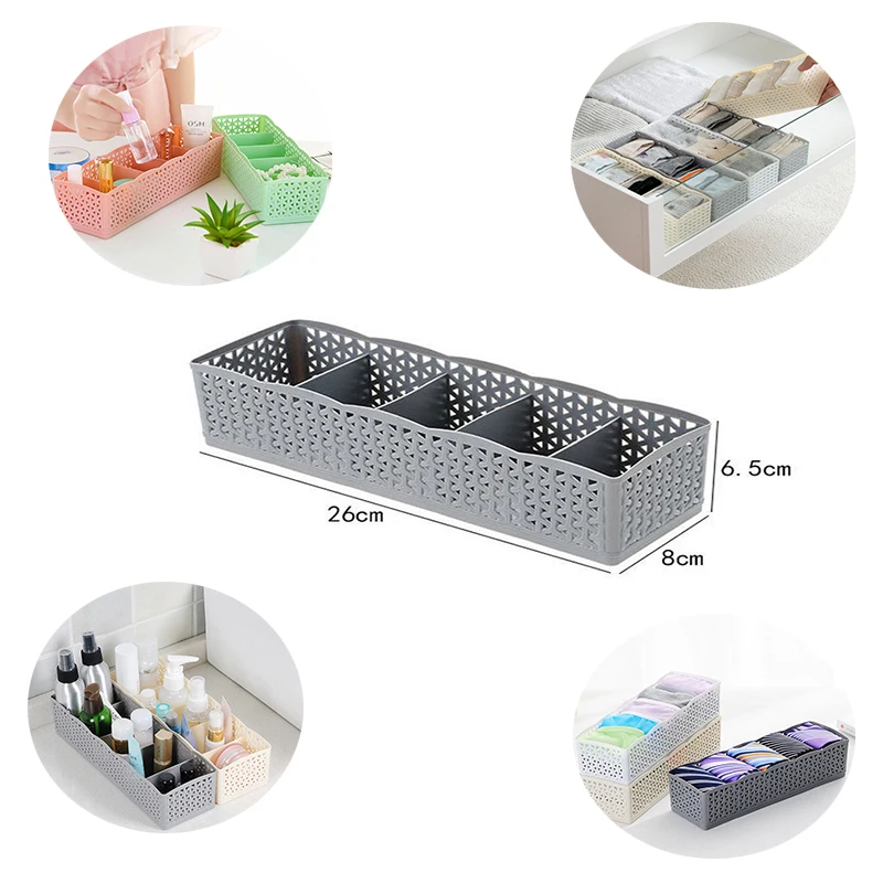 5 сеток корзина для хранения шкаф Органайзер макияжа инструменты косметический