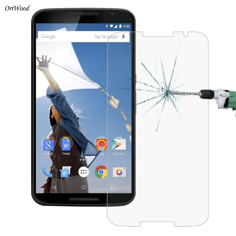 OriWood 2 шт. стекло для Google Nexus 6 6P 5 закаленное Защита экрана Motorola LG 5|Защитные стёкла и