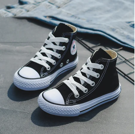 Детская повседневная обувь унисекс 2019 г. Классическая Высокая для девочек