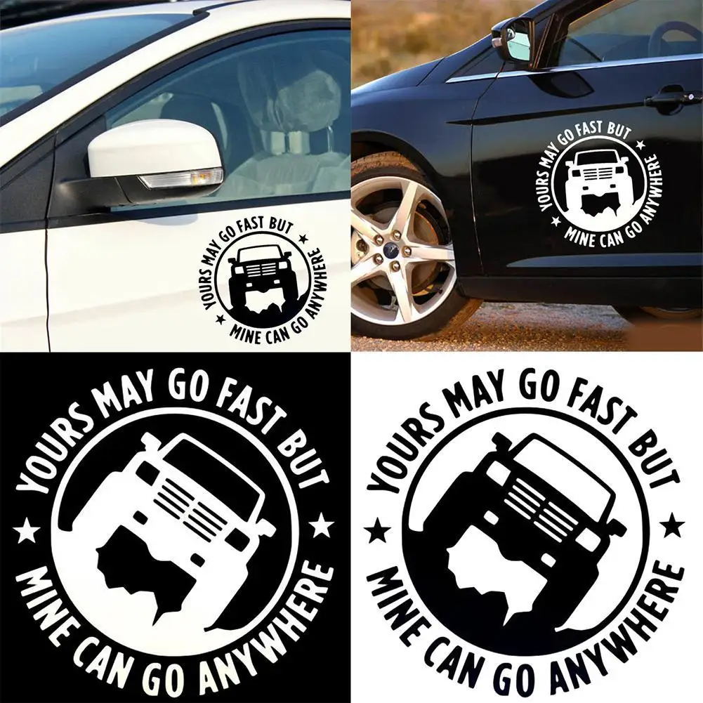 Наклейка на дверь автомобиля с надписью May Go Fast гоночная фотография виниловые