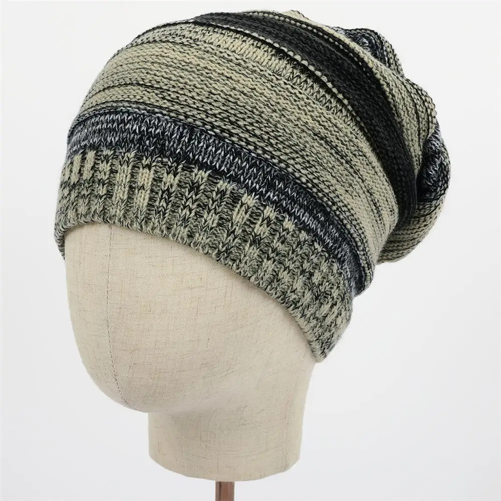 Winter Couple Crochet Knitted Hat Caps women men Wool Fur Pompom Beanies Hats gorros mujer invierno bonnet femme hiver J30 | Аксессуары