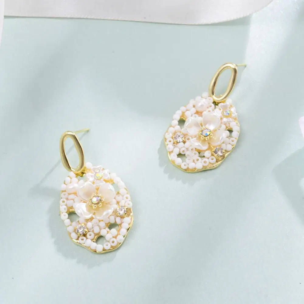 Женские Висячие серьги с барочным жемчугом нестандартные декоративные капельки