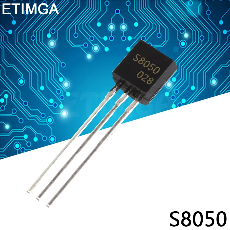 100 шт./лот S8050 TO 92 8050 TO92 Новый триодный транзистор|Транзисторы| |