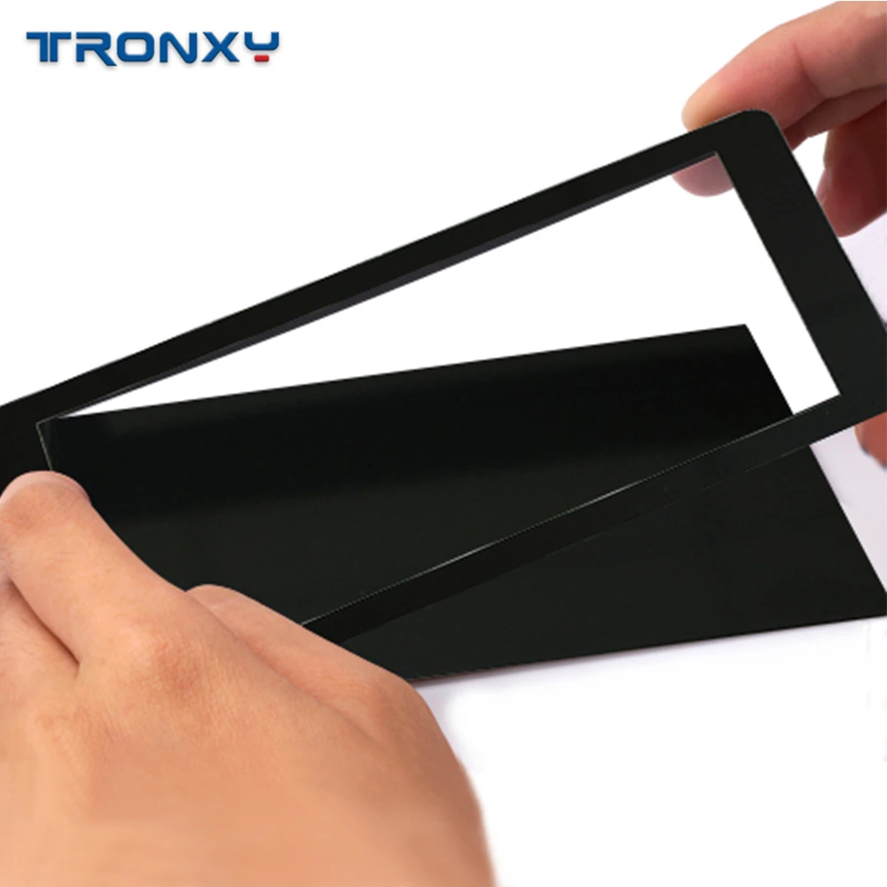 Tronxy закаленное Стекло протекторы совместимый для 5 дюймов ЖК дисплей 2K Экран