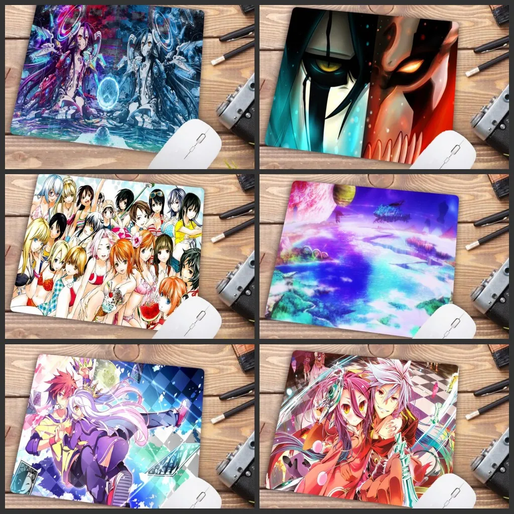 Большая Акция Нет игры нет жизни девушка ноутбук компьютер аниме резиновый