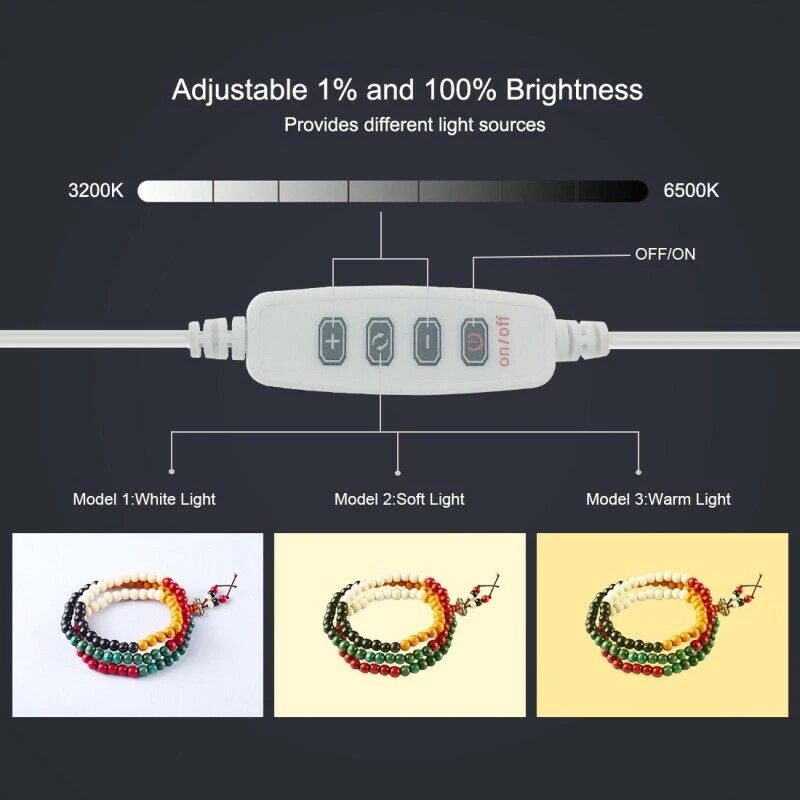 Портативный 64 LEDs Складной Фото освещение студия съемки палатки коробка набор