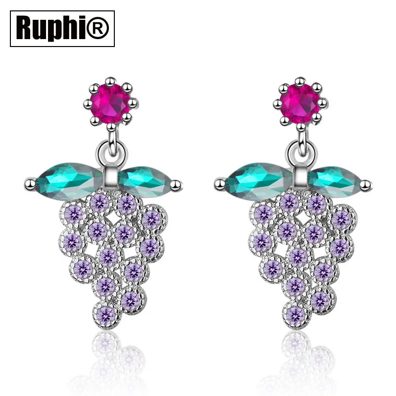 

Серьги-гвоздики для пирсинга, медные мини-серьги в виде космоса, солнца, луны и звезды, ювелирные изделия с фруктами хорошего качества, аксес...