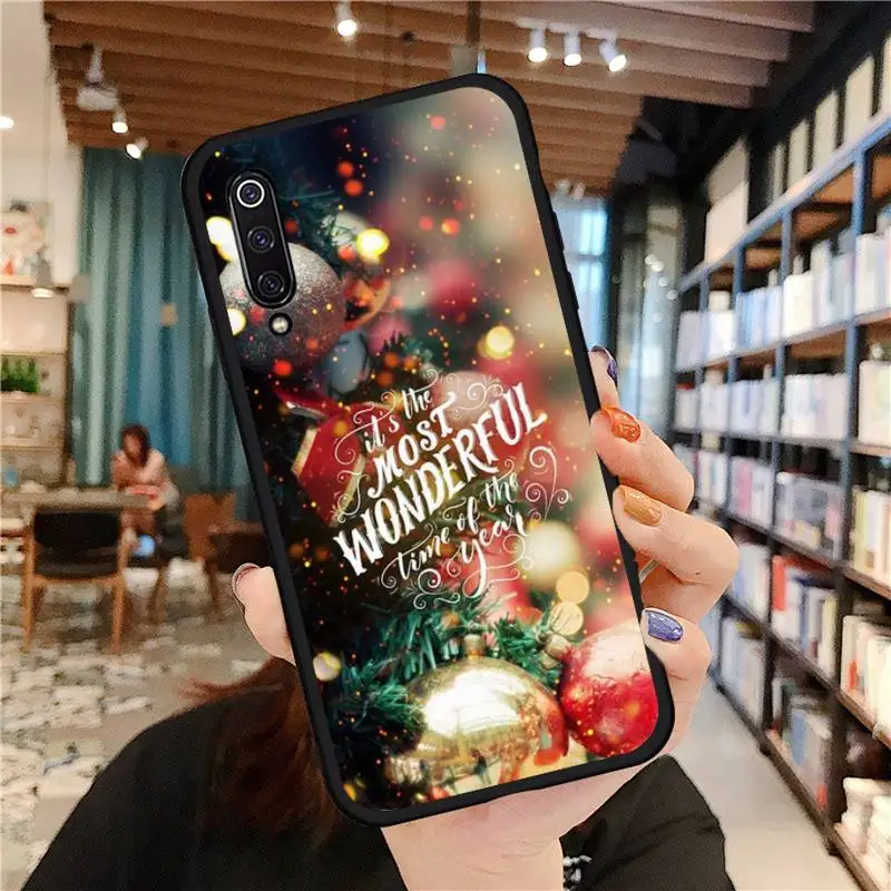 

Marry Christmas Holiday Tree New Year Phone Case For Xiaomi Redmi 7 8 9t 6 9se k20 mi8 max3 lite 9 note 9s 10 pro
