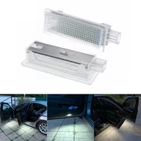 2pcs car led door welcome luggage footwell light courtesy lamp for bmw e90 e91 e92 e93 f10 f11 f12 f18 m3 e60 e70 e71 f01 x5