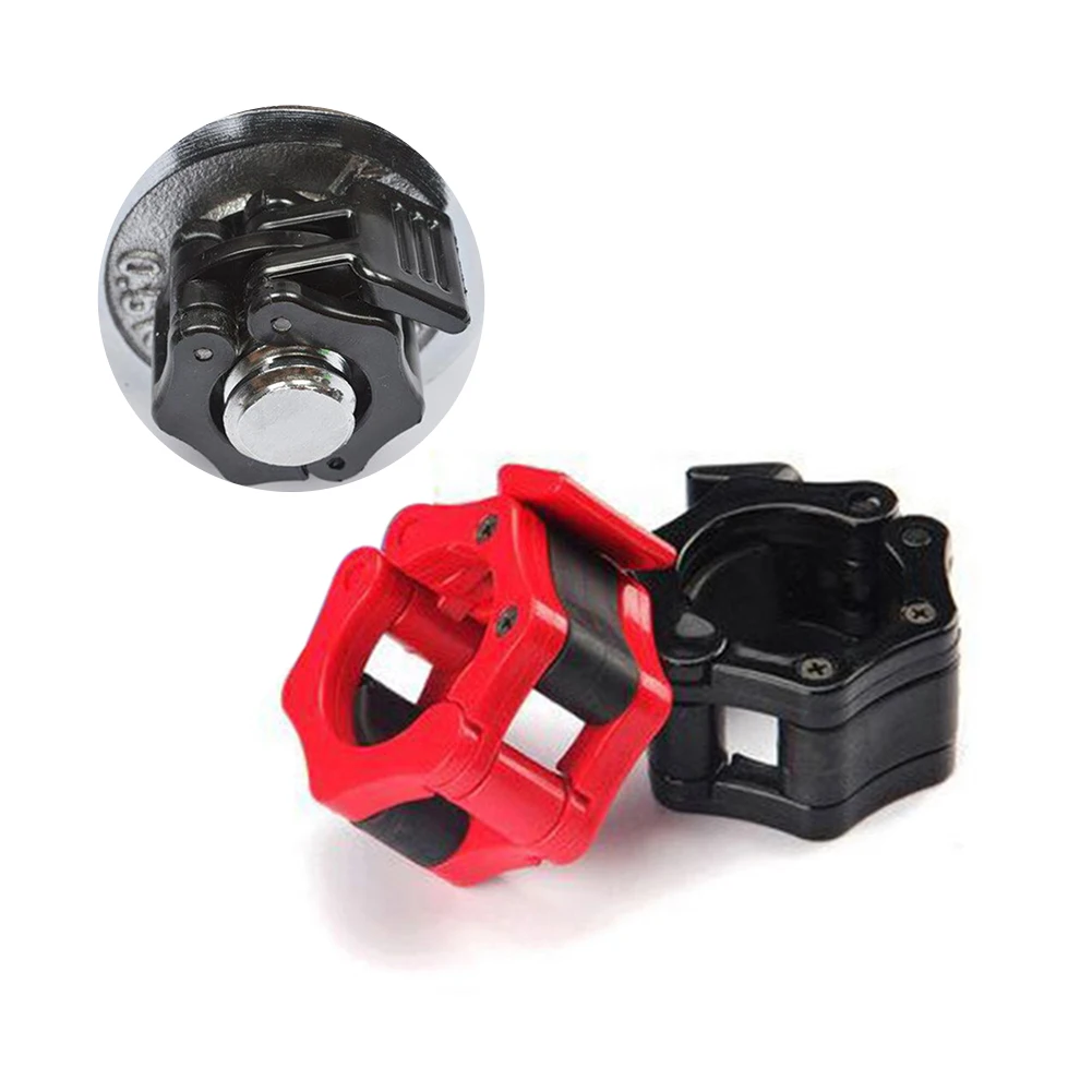 

2pcs Jaw Barbell Collar Spinlock Collar Barbells Dumbell Clip Weight Lifting Bar Gym Dumbbell Accessories 25/28/30mm