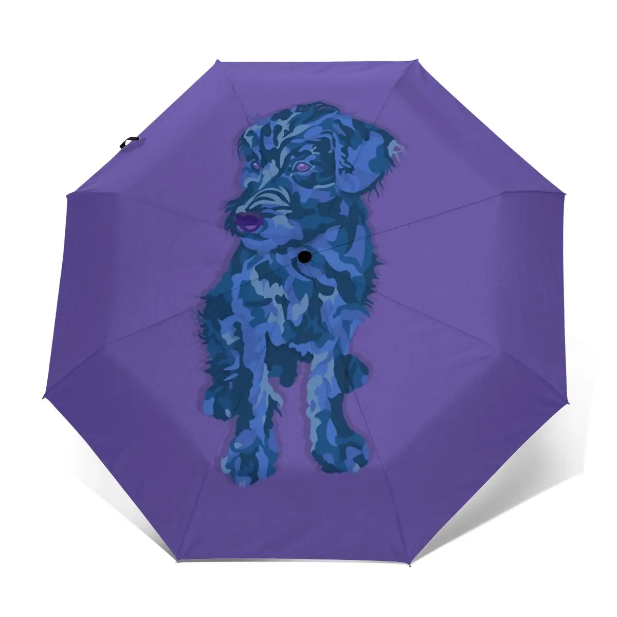 

Schnauzer Umbrella Aesthetic Windshield Umbrella Automatic Design Compact Terrace Umbrella