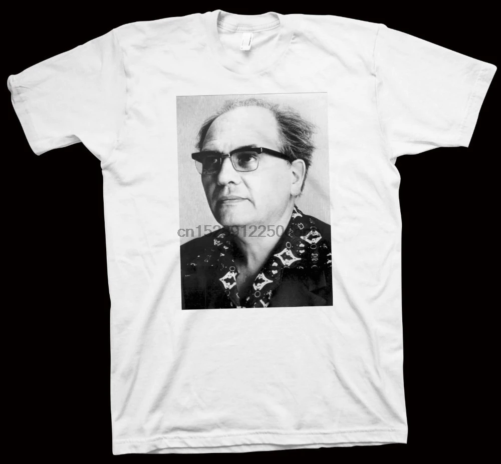 Olivier Messiaen T-Shirt Serge Gainsbourg Charles Aznavour Trenet 2019 Casual O-Neck Color Loose Basic Photo T Shirts | Мужская одежда