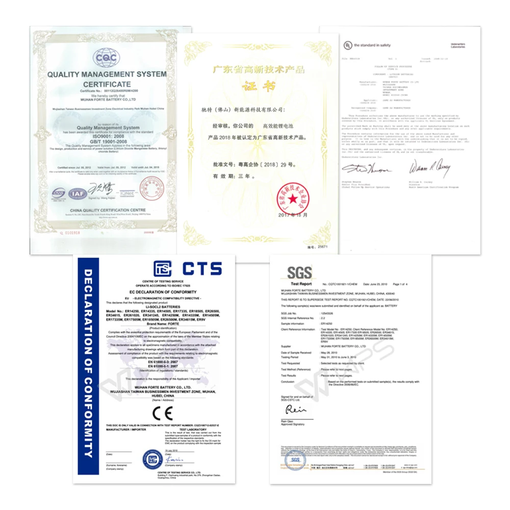 CT-ENERGY ER14505 LiSOCl2 AA 3 6 V 2700 мА/ч литий Батарея 4 шт./компл. |