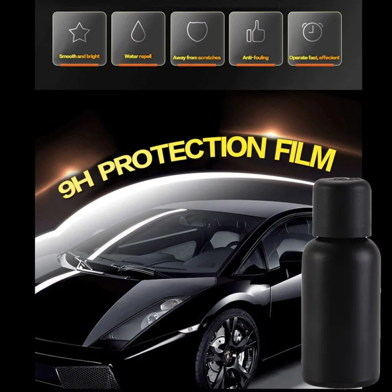 New 30ml 9H Auto Oxidation Liquid Ceramic Jacket Super Hydrophobic Glass Coating Set Anti-corrosion |
