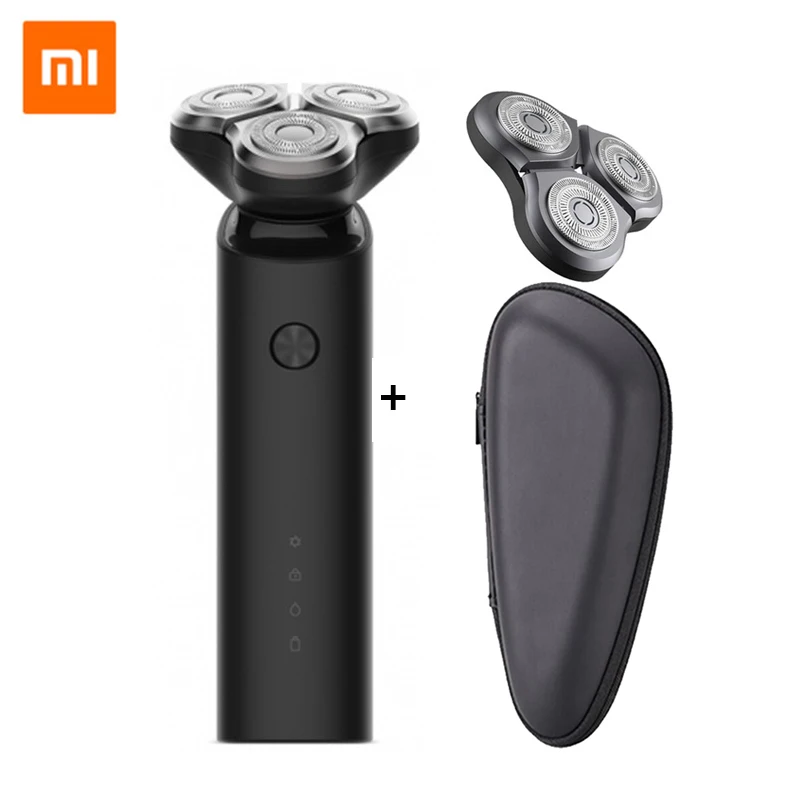 

Электробритва Xiaomi Mijia для мужчин, перезаряжаемая моющаяся сменная 3d-головка с двойными лезвиями для сухого и влажного бритья