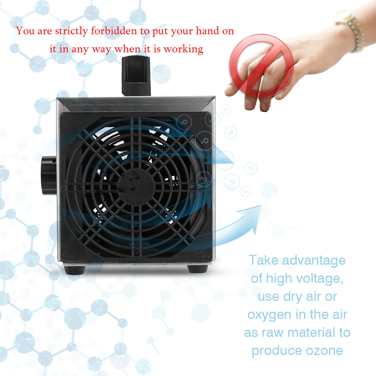 Бытовой генератор озона очиститель воздуха дезинфекционное оборудование