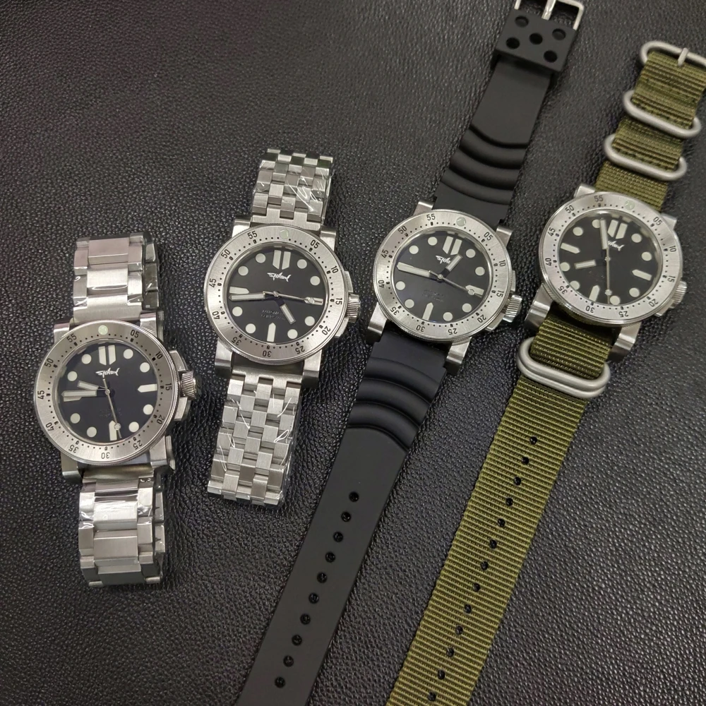 STEELDIVE 1990 британский оригинальный дизайн 500 м мужские часы для дайвинга