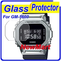 3pcs glass for gm 5600 dw 5610 gmw b5000 gbx 100 gw 5035 gwx 5600 dw 5600 dw 5635 gw b5600 gw 5000 tempered protector for casio