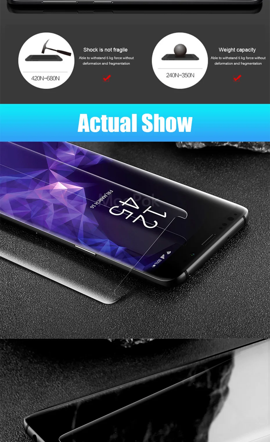 100D защита для экрана с закругленными краями, закаленное стекло для samsung Galaxy S8, S9, S10 Plus, Note 8, 9, 10, S7 Edge, защитное стекло, пленка
