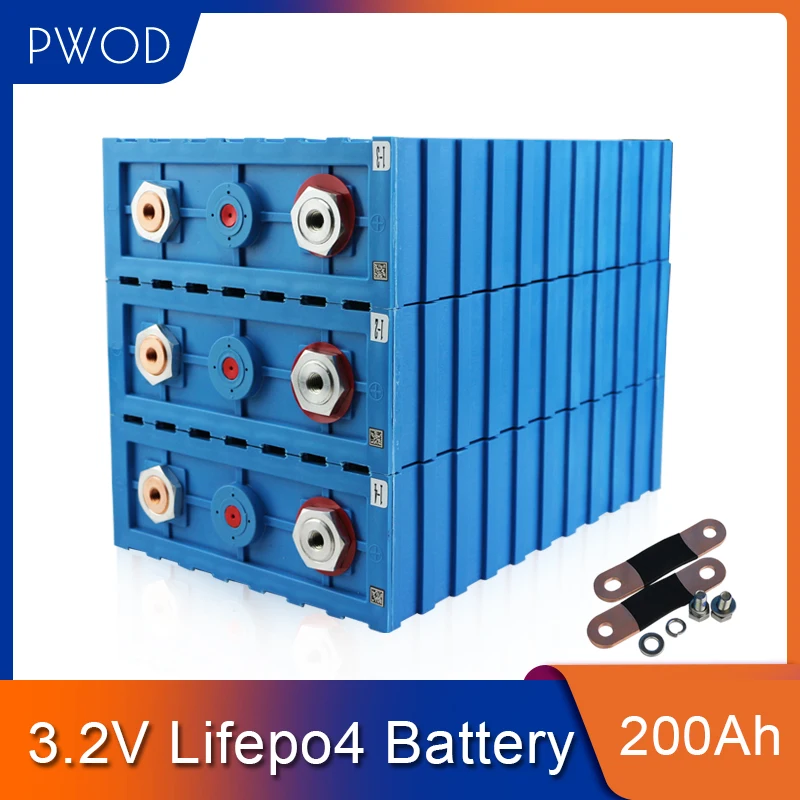 

8 шт., аккумуляторные батареи PWOD, 3,2 в, Ач, 12 В