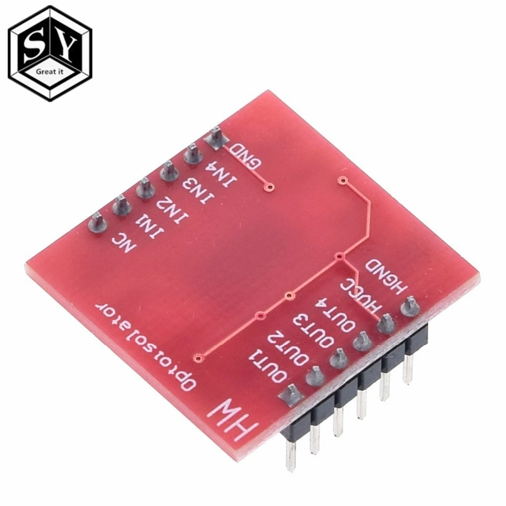 TLP281 4 CH 4-канальный опто-изолятор IC модуль для Arduino Плата расширения высокий и