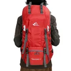Водонепроницаемый походный рюкзак для женщин, туристическая уличная сумка для походов и кемпинга, армейский мужской рюкзак для охоты и гор, дождевик, 50 л60 л