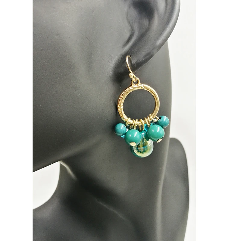 Модные ювелирные изделия из сплава висячие серьги подвески в форме капли