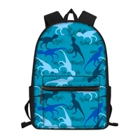 dinosaur butterfly 3d print 16 inch kids backpack school bags for boys girls with anime backpack for teenager student book bag