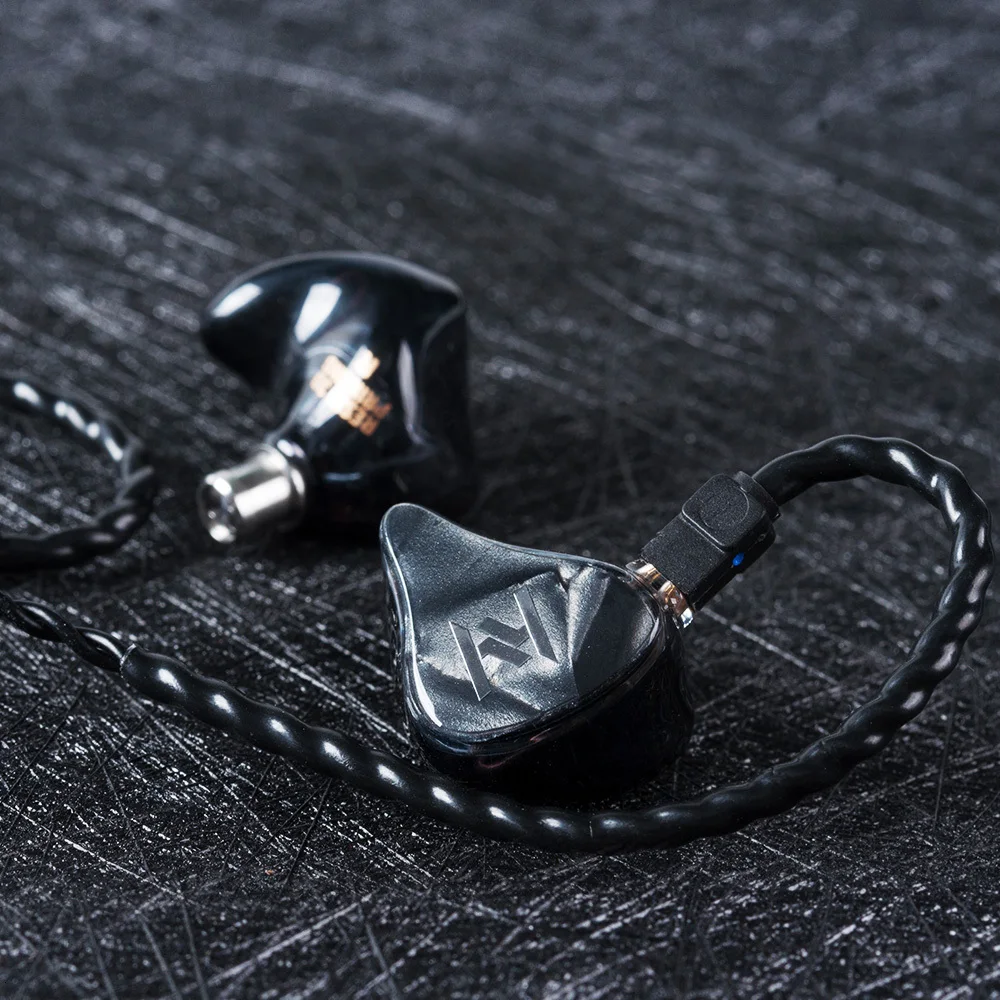 AK Yinyoo ASH 1DD+ 1BA гибридные наушники в ухо HIFI бас наушники вкладыши головной разъем DJ гарнитура заменен кабель Yinyoo V2 D2B4 топаз