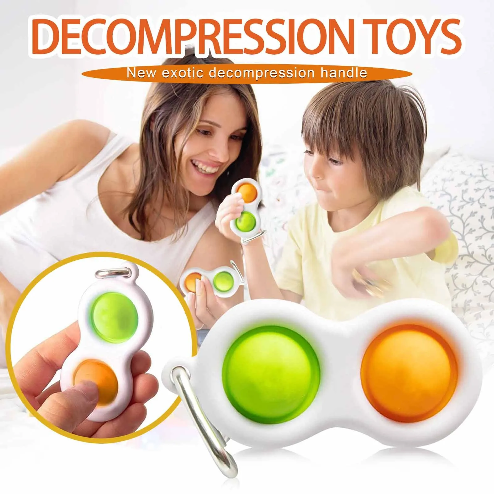 

поп ит Children Adult Dimple Toy Pressure Reliever Board Controller Simple Dimple Fidget Toys In Stock Decompression Антистрес