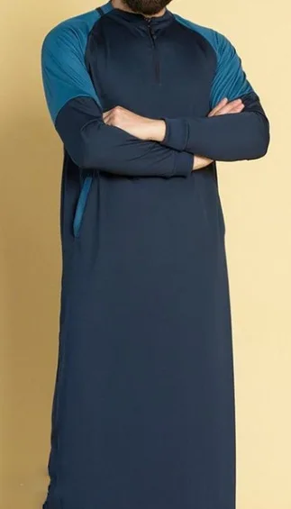 Мусульманский мужской халат с длинным рукавом Саудовская Арабский Тауб джубба мужская одежда Пакистан кафтан абайя Толстовка исламские то... от AliExpress WW