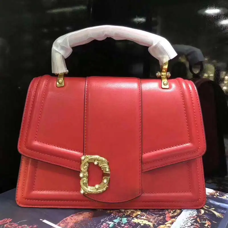 Новый 2019 модная женская сумка из кожи буйвола латунные серьги с жемчугом Ретро