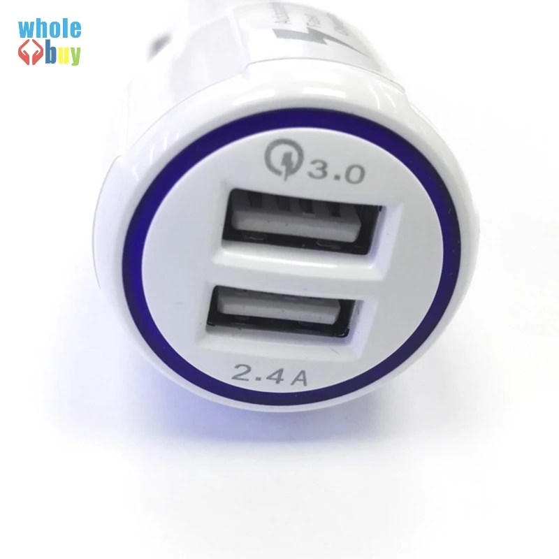 

Автомобильное зарядное устройство Quick Charge, QC 3,0, 2 порта USB, 100 А