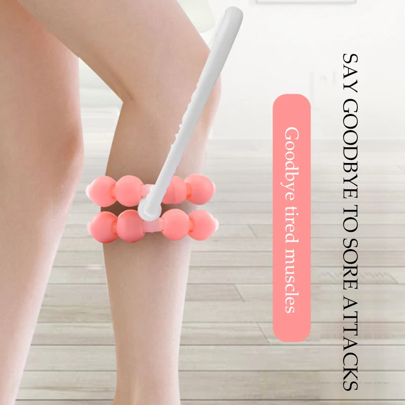 1 шт. 16 роликовых шариков для ног тонкий массажер голени руки талии волшебная