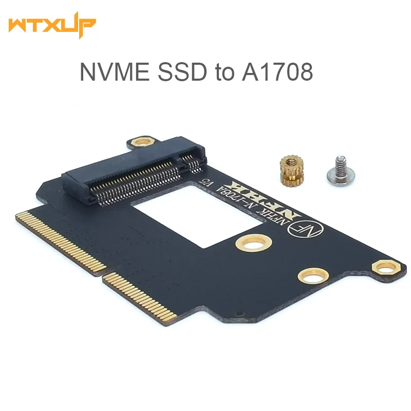 Новый адаптер SSD A1708 NVMe PCI Express PCIE на M2 NGFF карта адаптера M.2 для Apple Macbook Pro Retina 13