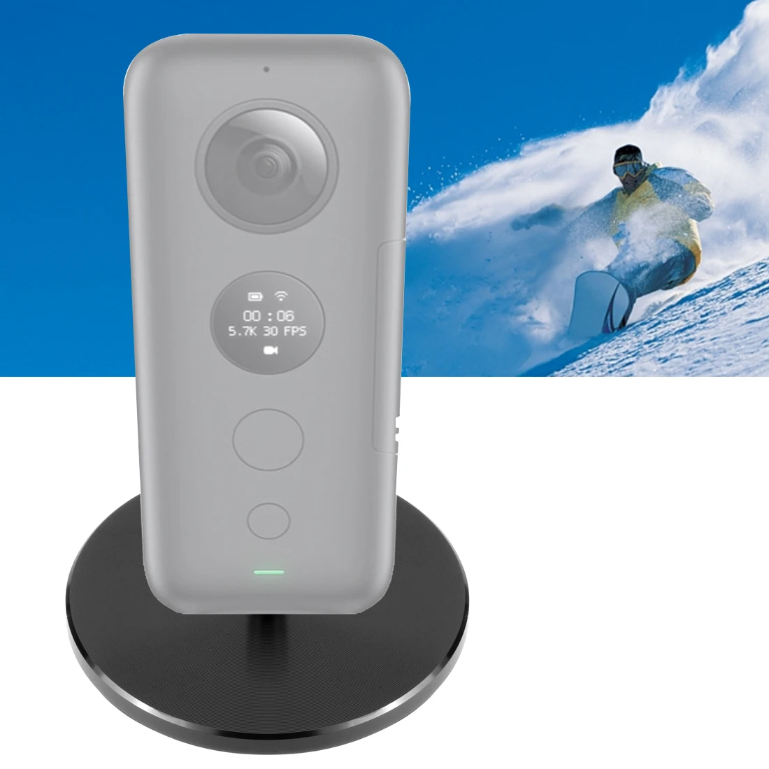 Металлическое Крепление адаптер база подставка держатель для Insta360 ONE X Panorama