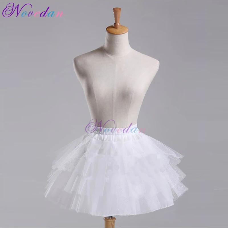 

Lolita Tutu Short Petticoat Pettiskirt Dress Women Maid Cosplay Costume Pettiskirt Wedding Dress