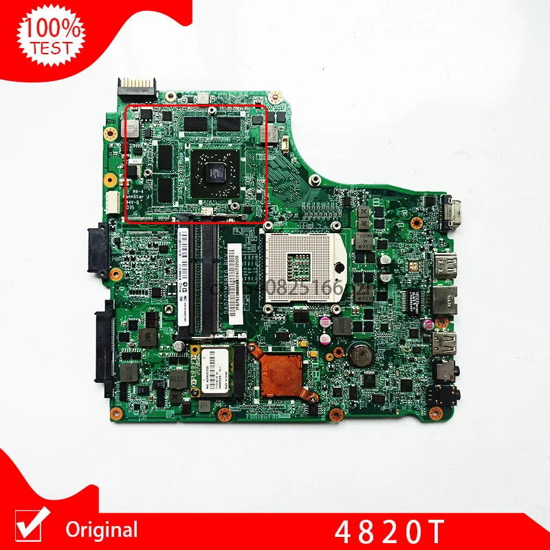Оригинальная материнская плата DA0ZQ1MB8F0 REV F для ноутбука Acer Aspire 4820T 4820TG HM55 DDR3 |