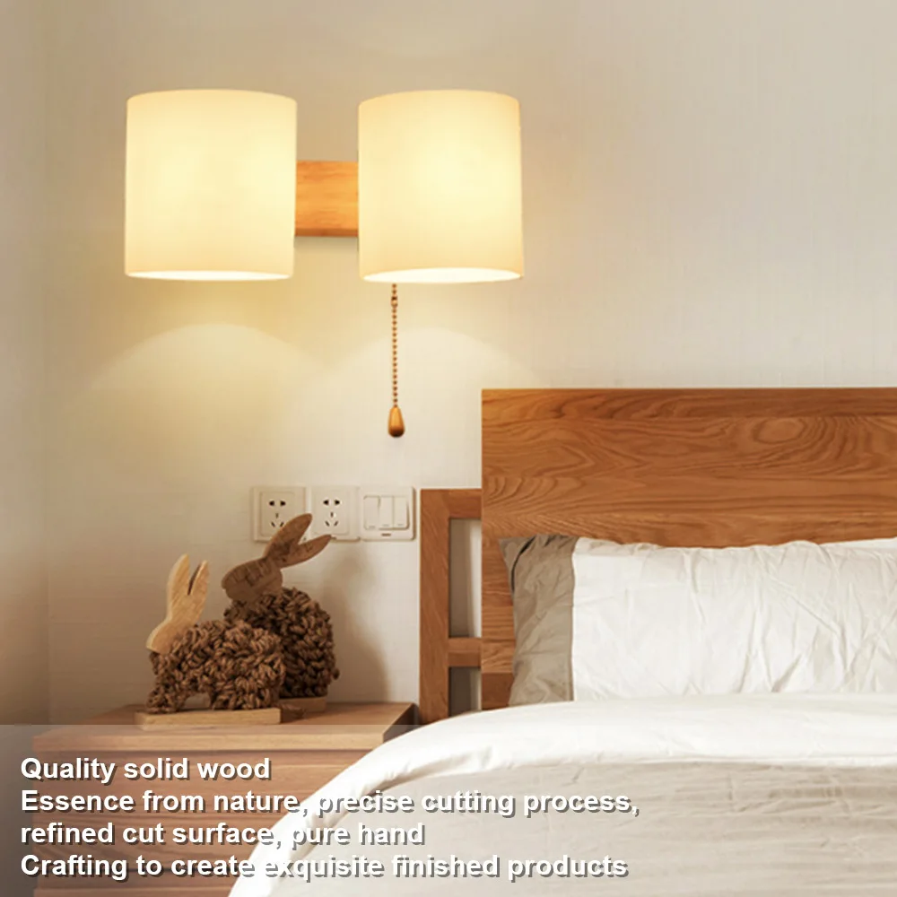 

Glass Wall Lamp Indoor Lights Led Light Home Lighting E27 Living Room Warm Retro Concise Modern