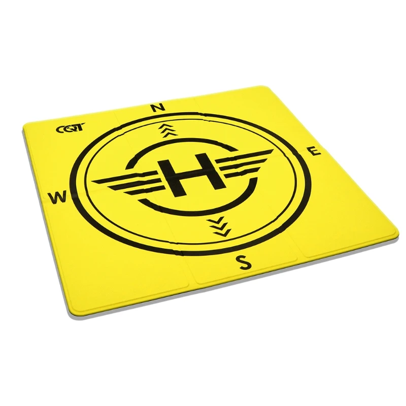 

OOTDTY Универсальный двойной посадочный коврик для дрона, парковочный коврик, формирующий Air/2/Mini/Pro/Spark, двусторонний координатный посадочный к...