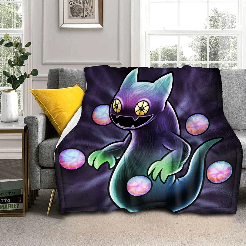 

Black White Dragon Blanket Covered Blanket Bedding Flannel for Children and Adult Bedrooms Decor