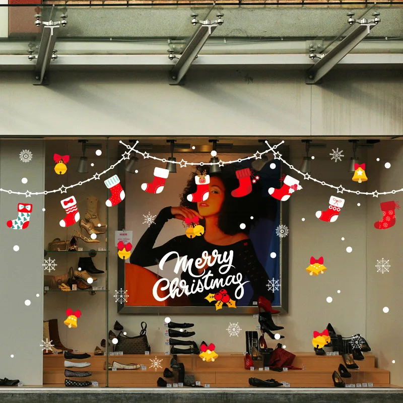 Рождественские наклейки &quotсделай сам&quot &quotрождественские носки&quot &quotнаклейки