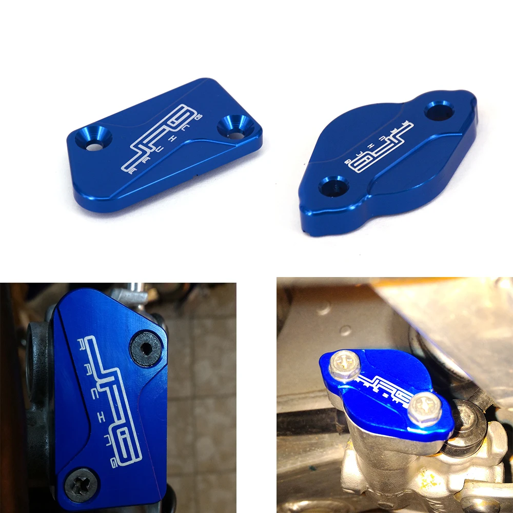 

Motorcycle CNC Front Rear Brake Reservoir Cover Cap For Yamaha YZ 125 250 250F 450F 125X 250X 250FX WR 250F 450F